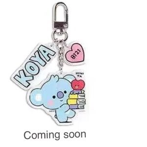 BTS BT21 key chain